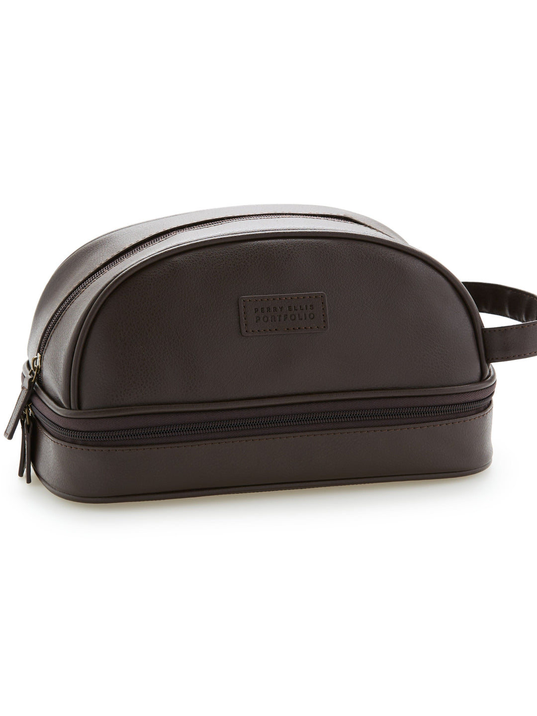 Pebble Travel Kit with Zip Top Closure (Brn)