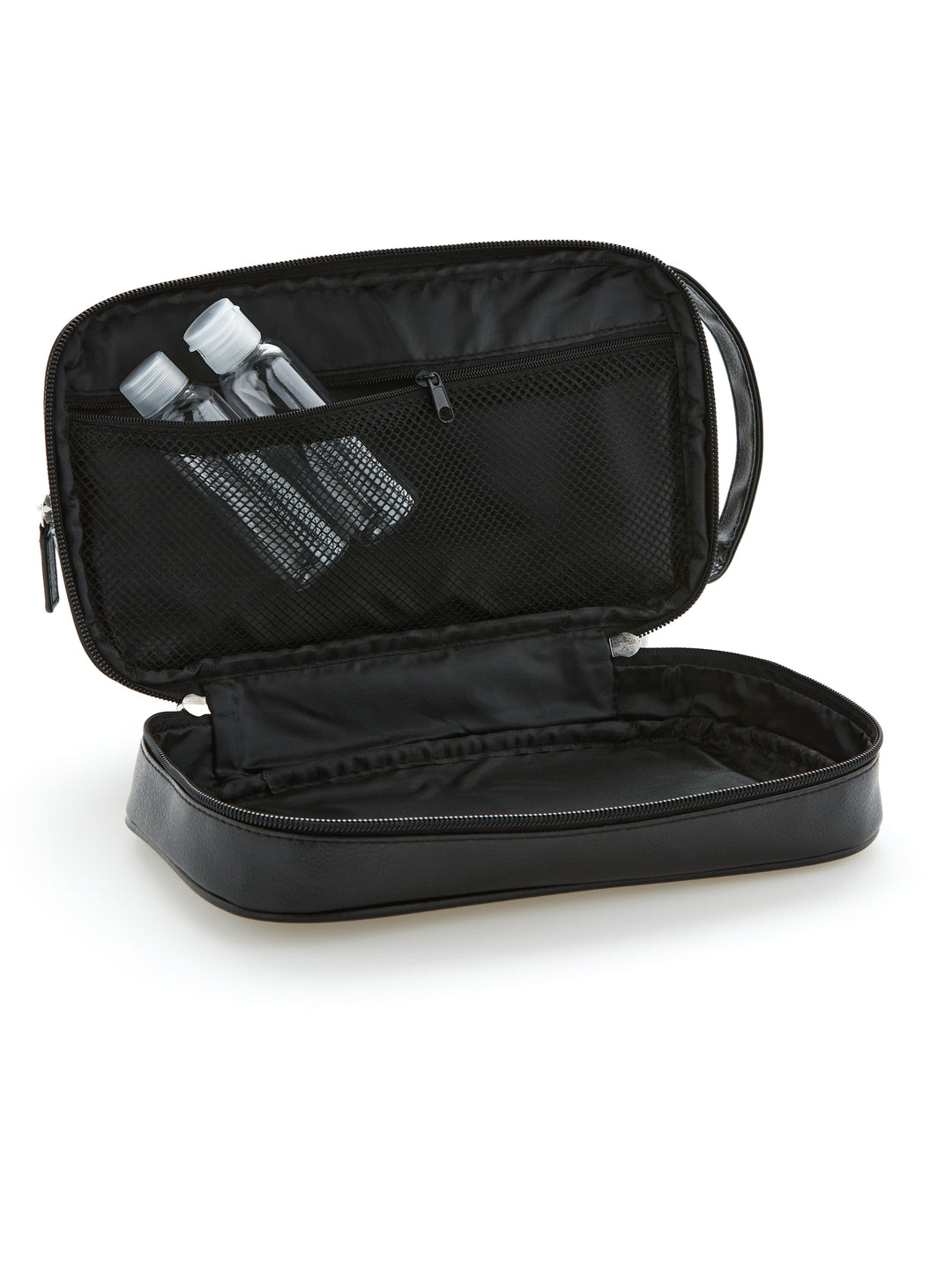 Pebble Travel Kit with Zip Top Closure (Blk)