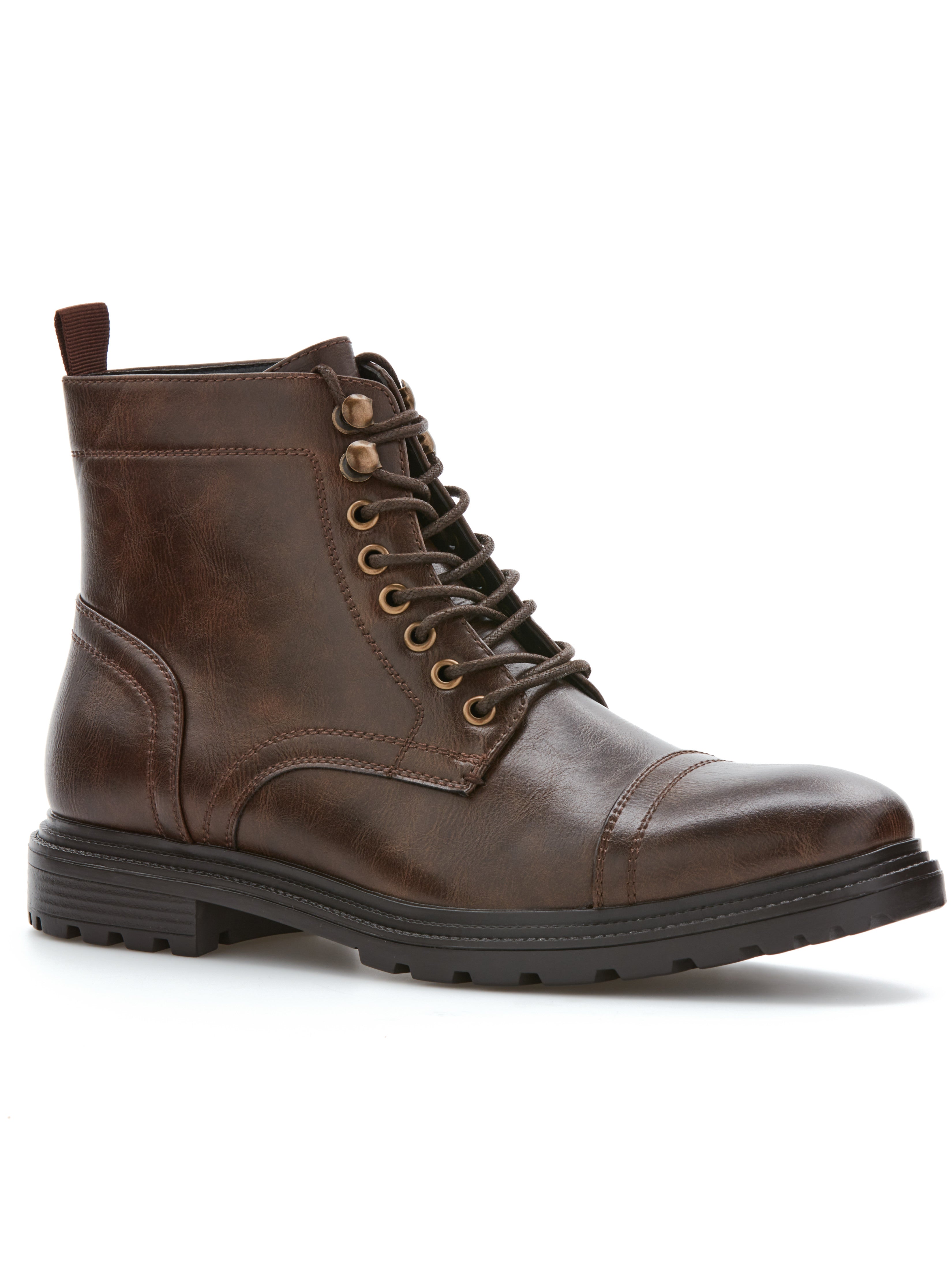 Beacon Lace-Up Mid-Cut Boot – Perry Ellis