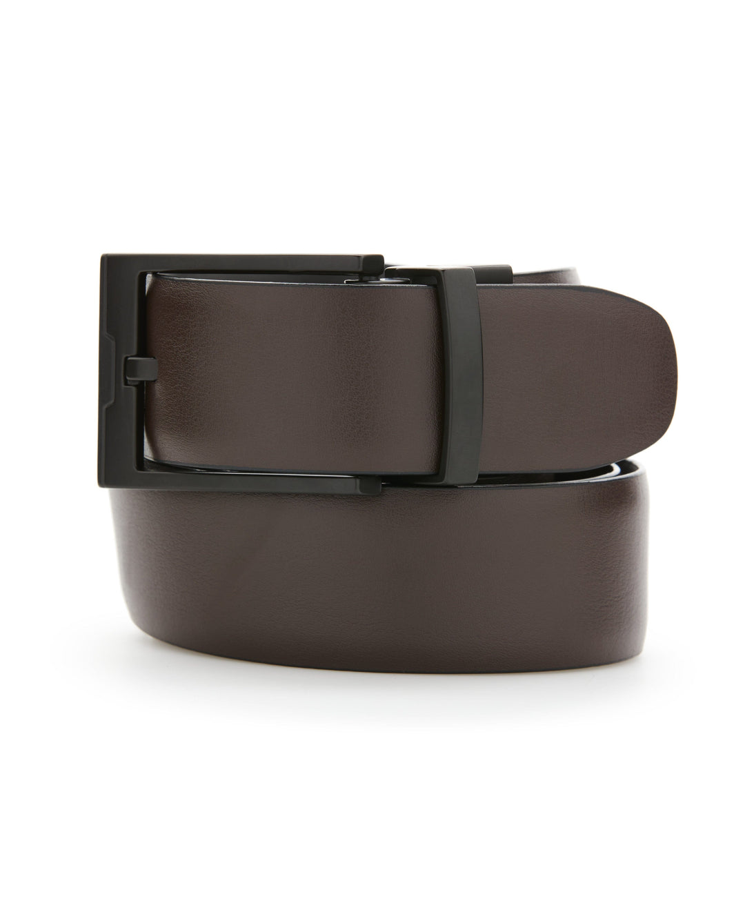 Cap Reversible Leather Belt (Blk Cop Blk/Brn)