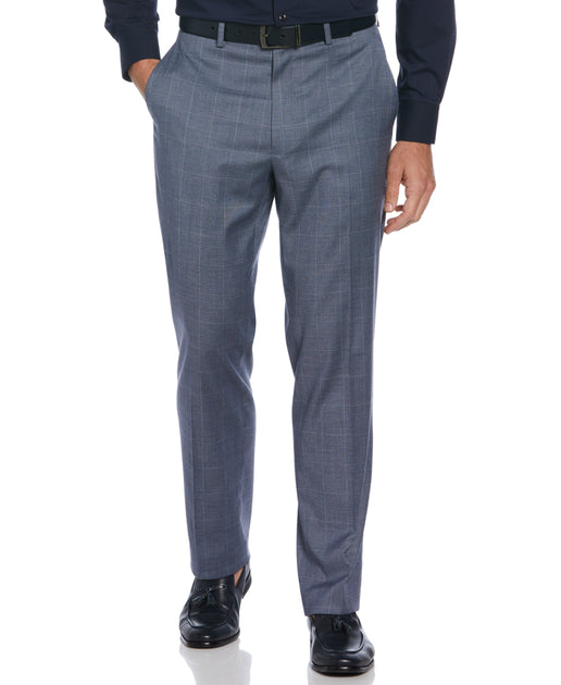 Classic Fit Plaid suit Pant Perry Ellis