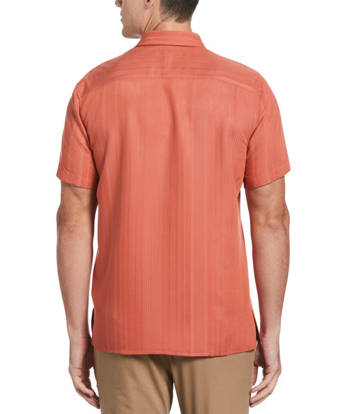 Dobby Stretch Shirt (Etruscan Red) 
