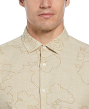 Floral Print Dobby Shirt (Elmwood) 
