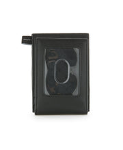 Leather Magnetic Wallet (Blk) 