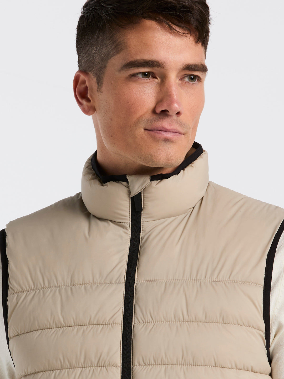 Lightweight Puffer Vest (Island Fossil)