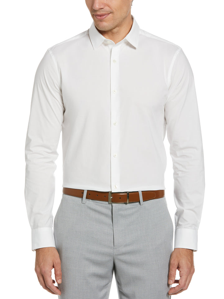 Lux Cotton Poplin Shirt (Bright White)
