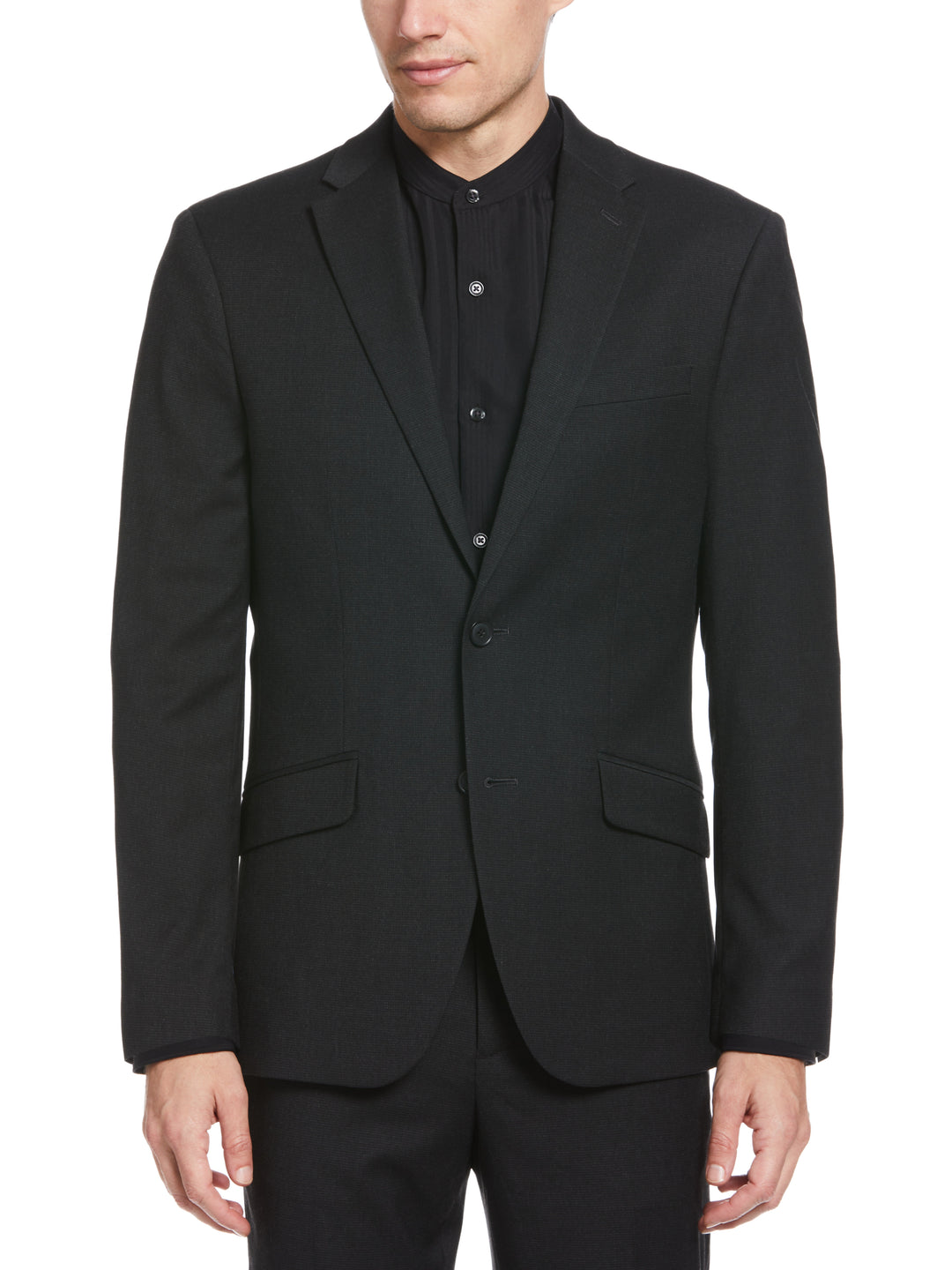 Machine Washable Suit Jacket (Black)