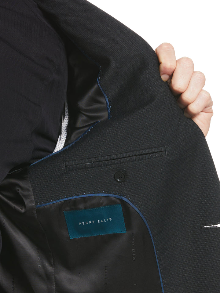Machine Washable Suit Jacket (Black)