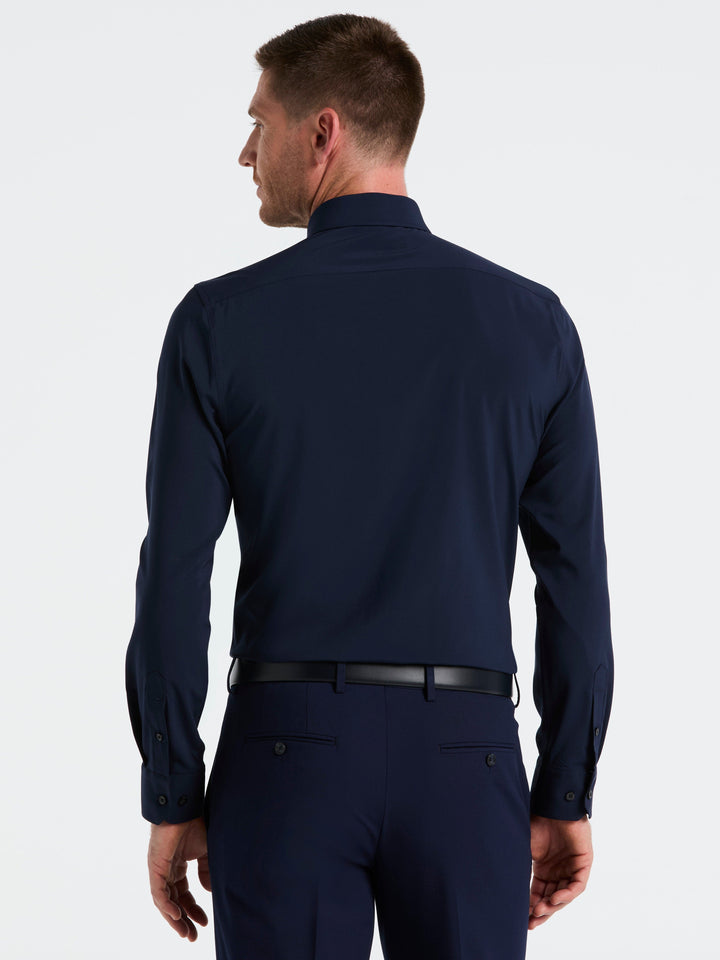 Perfect Tech Solid Shirt (True Navy)