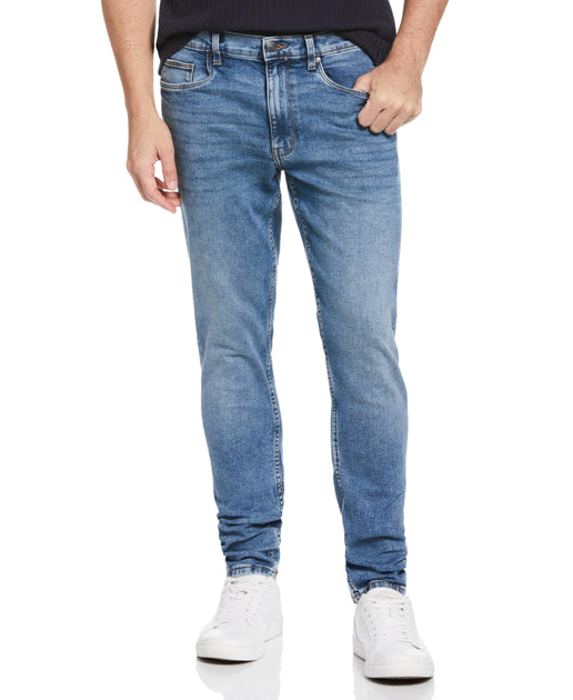 Men's Designer Athletic Taper Denim Jeans