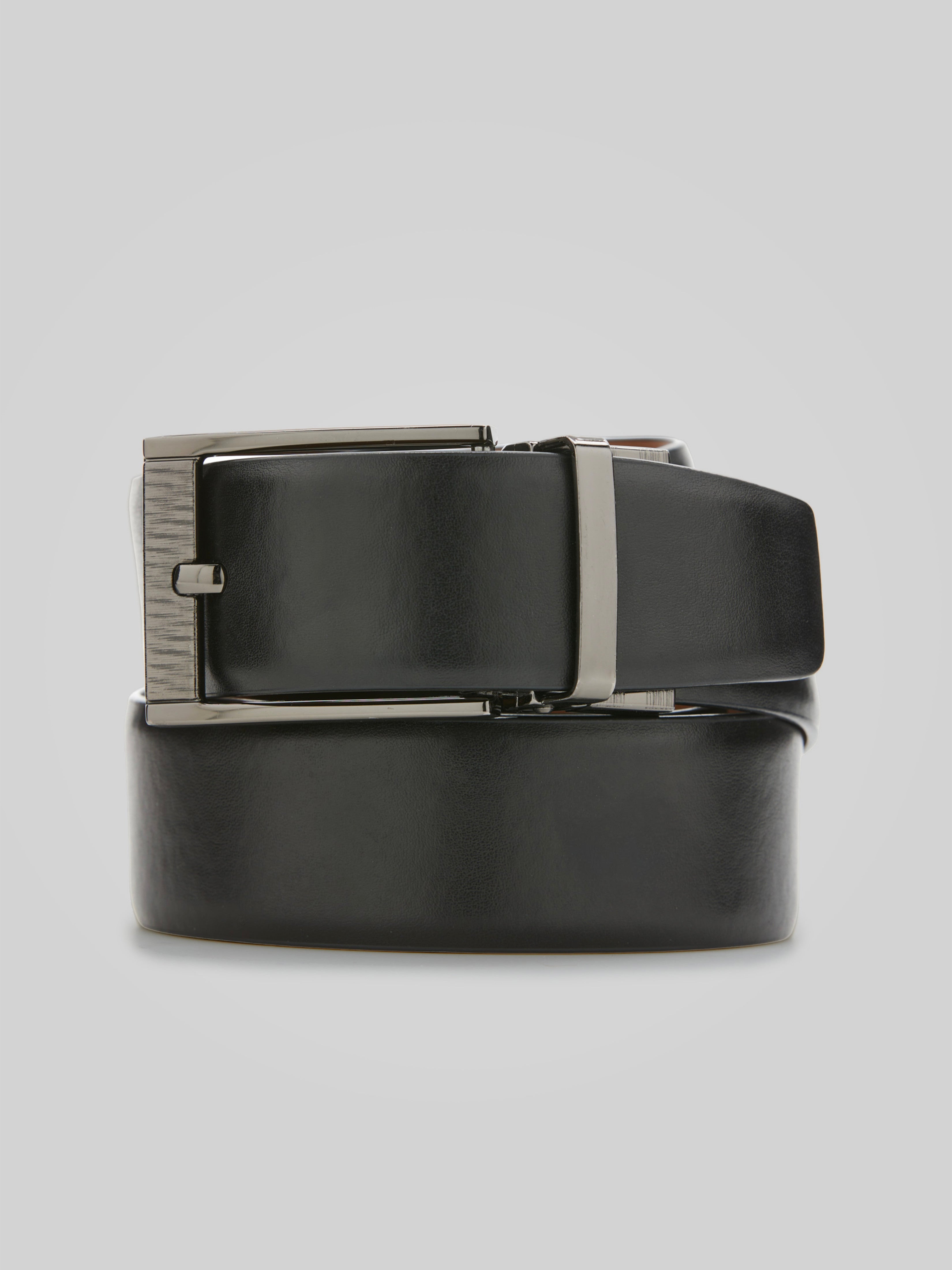 小物 w reversible leather belt ovy メンズ W double reversible
