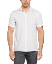 Short Sleeve Dobby Visco Shirt (Bright White) 