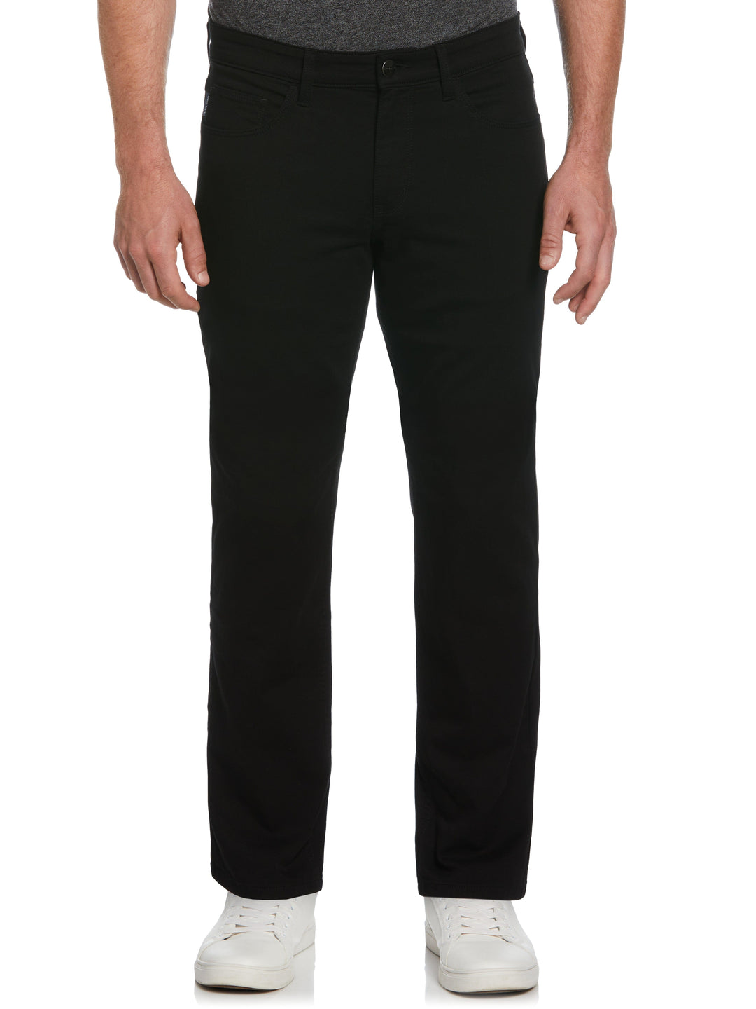 Slim Fit Five Pocket Pant (Black)