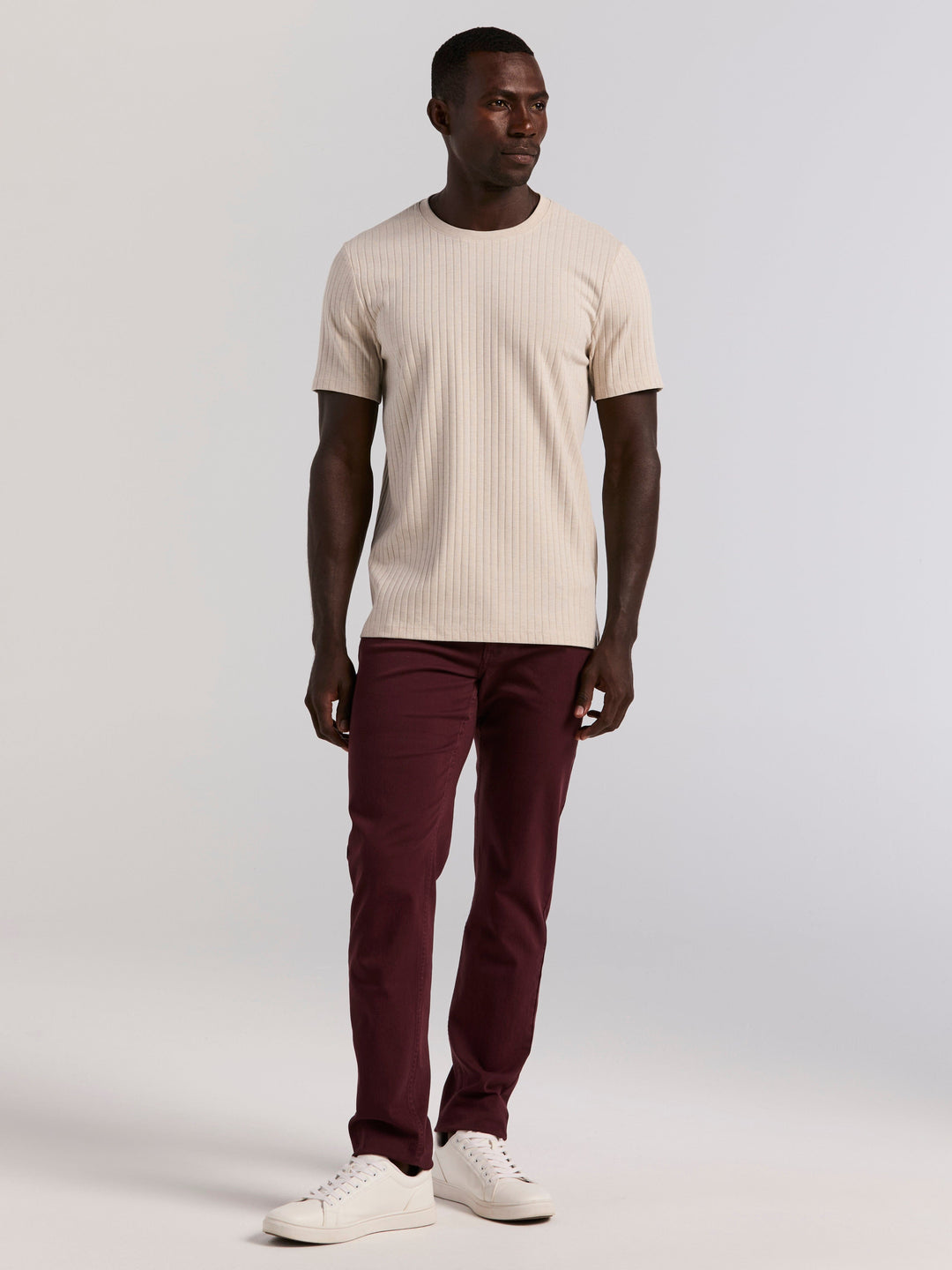 Slim Fit Five Pocket Pant (Fudge)