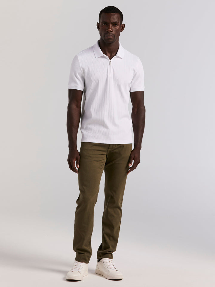 Slim Fit Five Pocket Pant (Grape Leaf)