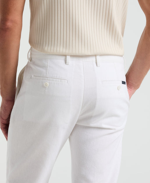 パンツ 2tuck chino farah perry ellis uomo Slim Fit Stretch Smart Chino Pant | Perry Ellis