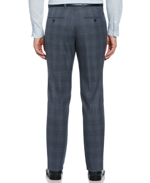Men's Slim Fit Textured Pant | Perry Ellis