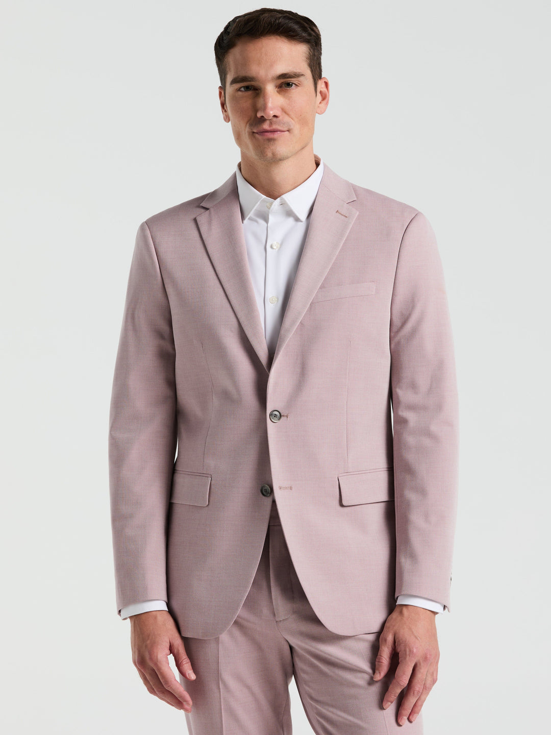 Dobby Louis Slim Fit Suit Jacket (Orchid Ice)