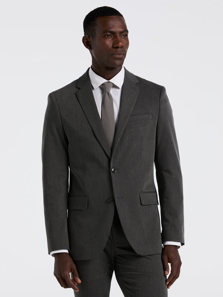 Dobby Louis Slim Fit Suit Jacket (Quiet Shade)