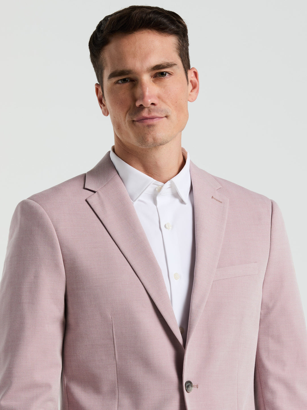Dobby Louis Slim Fit Suit Jacket (Orchid Ice)