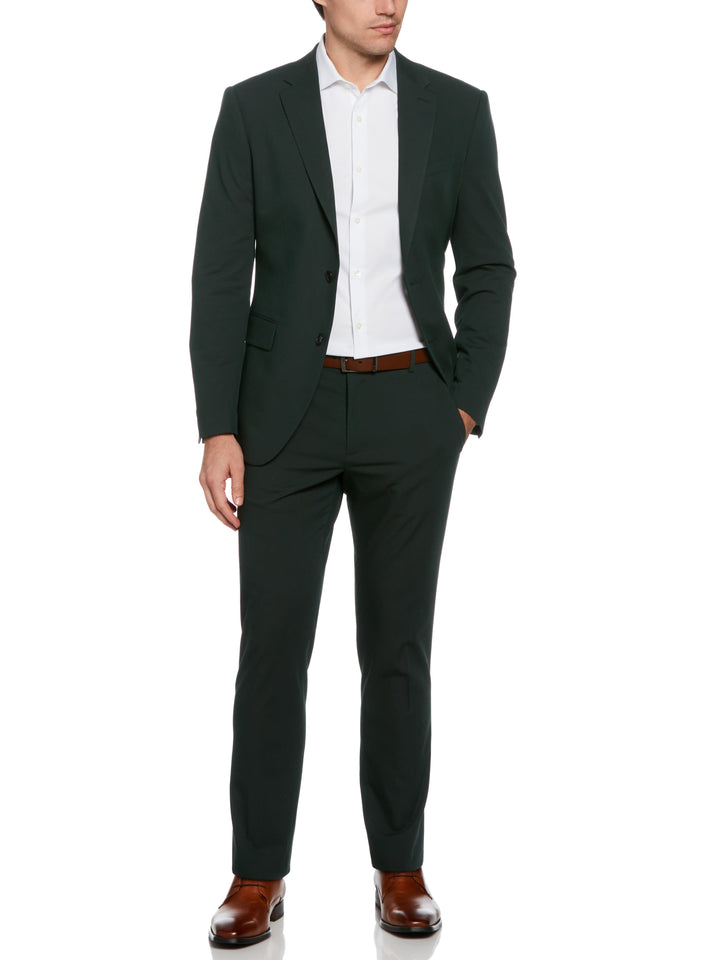 Dobby Louis Slim Fit Suit Jacket (Pine)