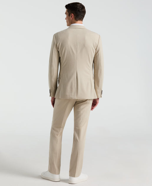PERRY ELLIS リネン/コットンスラックス ベージュ 36/32 90s perry ellis ペリーエリス コットンリネン パンツ 90s - メルカリ