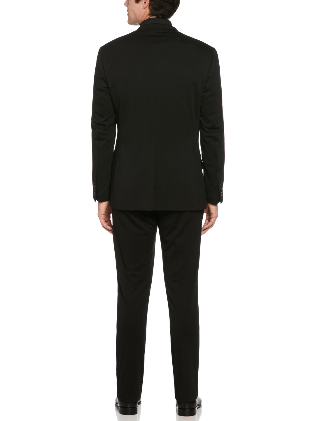 Slim Fit Neat Knit Jacket (Black)