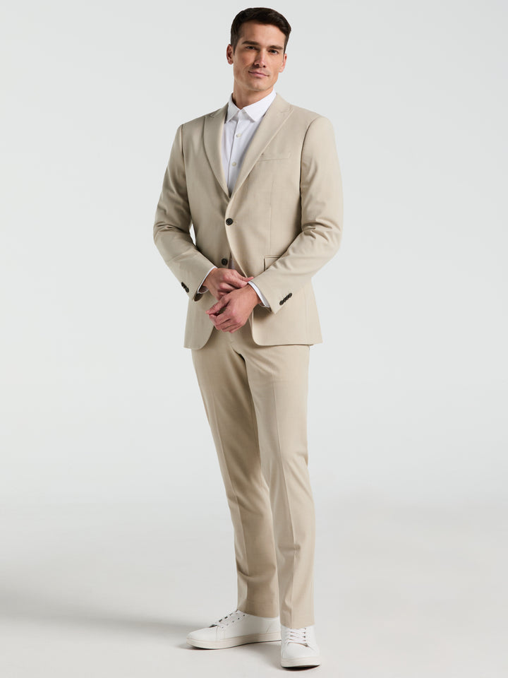 Slim Fit Louis Suit Jacket (Island Fossil)
