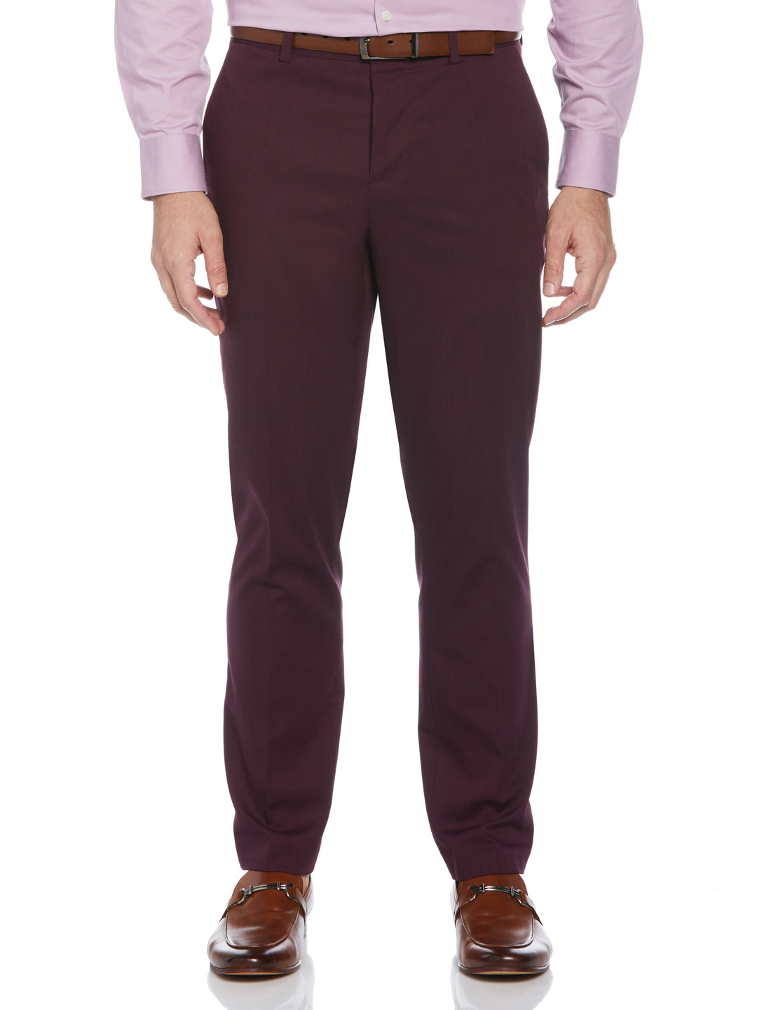 Slim Fit Water Resistant Tech Suit Pant (Winetasting)