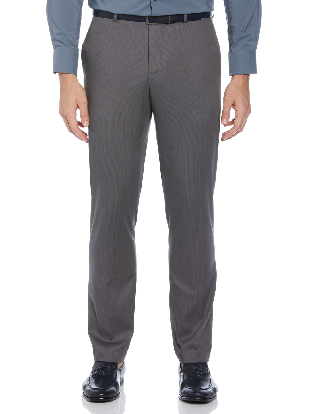 Slim Fit Water Resistant Tech Suit Pant (Smoked Pearl)