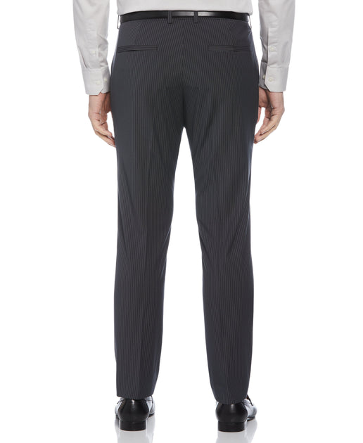com 　Perry Ellis Portfolio スラックス ブラック PERRY ELLIS PORTFOLIO men's Slacks Pants Work Casual Dress