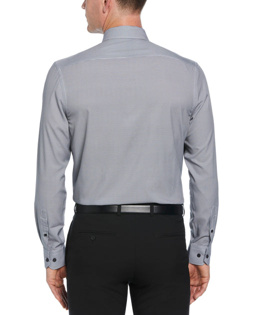 Men's 4-Way Stretch Houndstooth Shirt | Perry Ellis
