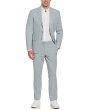 Tua X Perry Ellis Collaboration Slim Fit Two-Tone Citadel Tech Stretch Suit