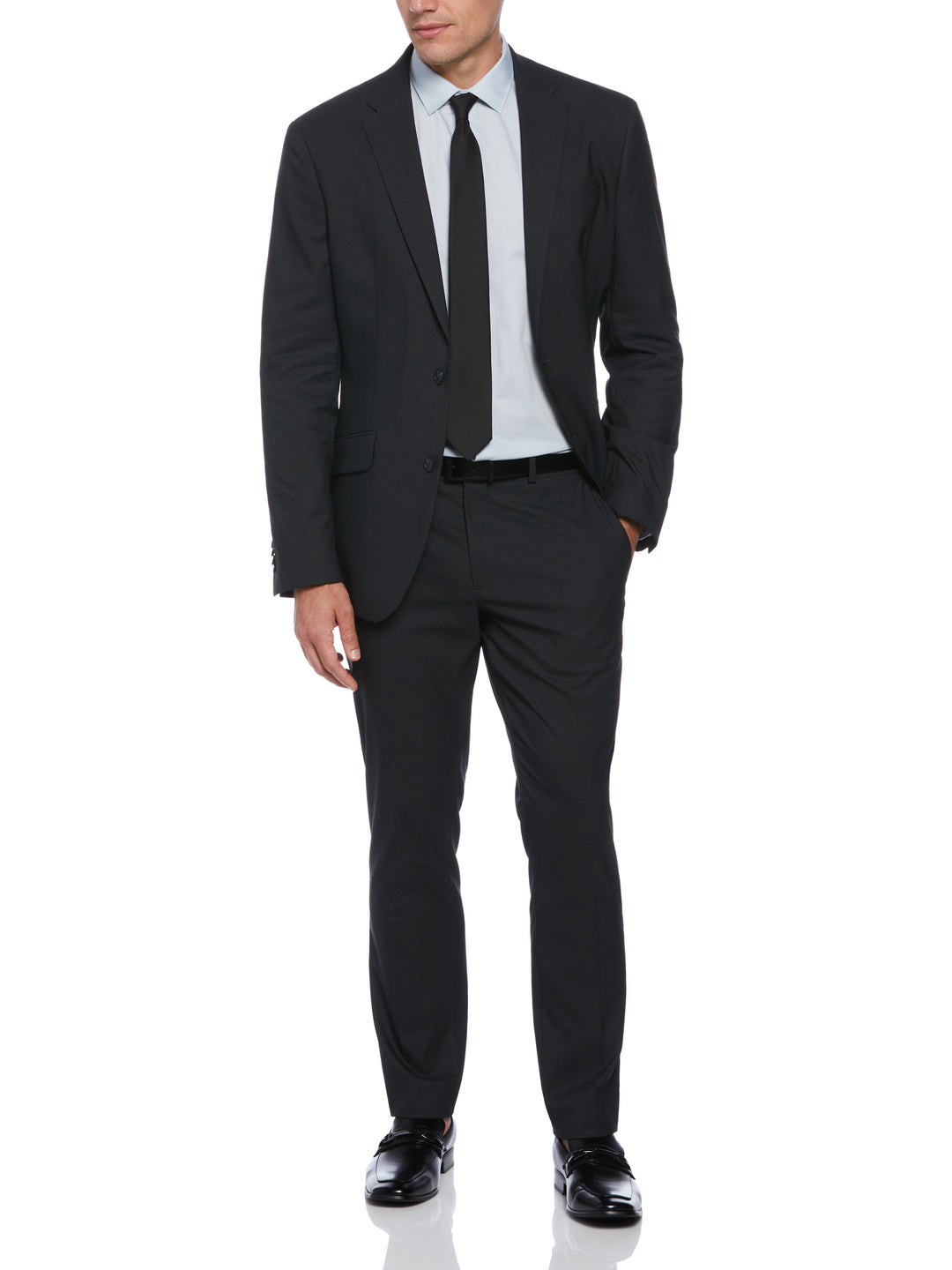 Washable Suit Jacket (Charcoal)