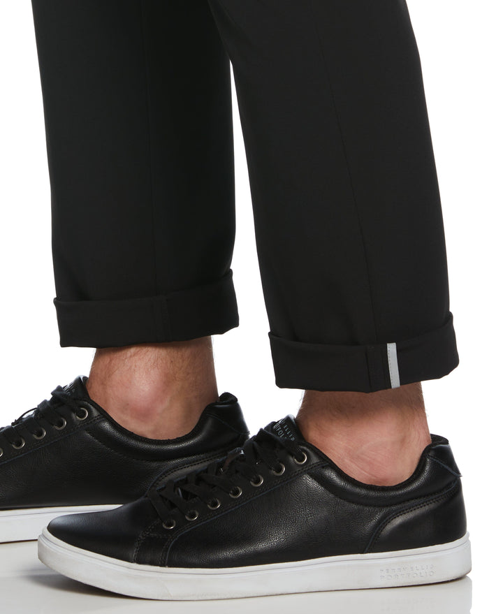 Fashion Black Tech Suit Pant (Black)