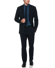 Slim fit Deep Navy Textured Suit