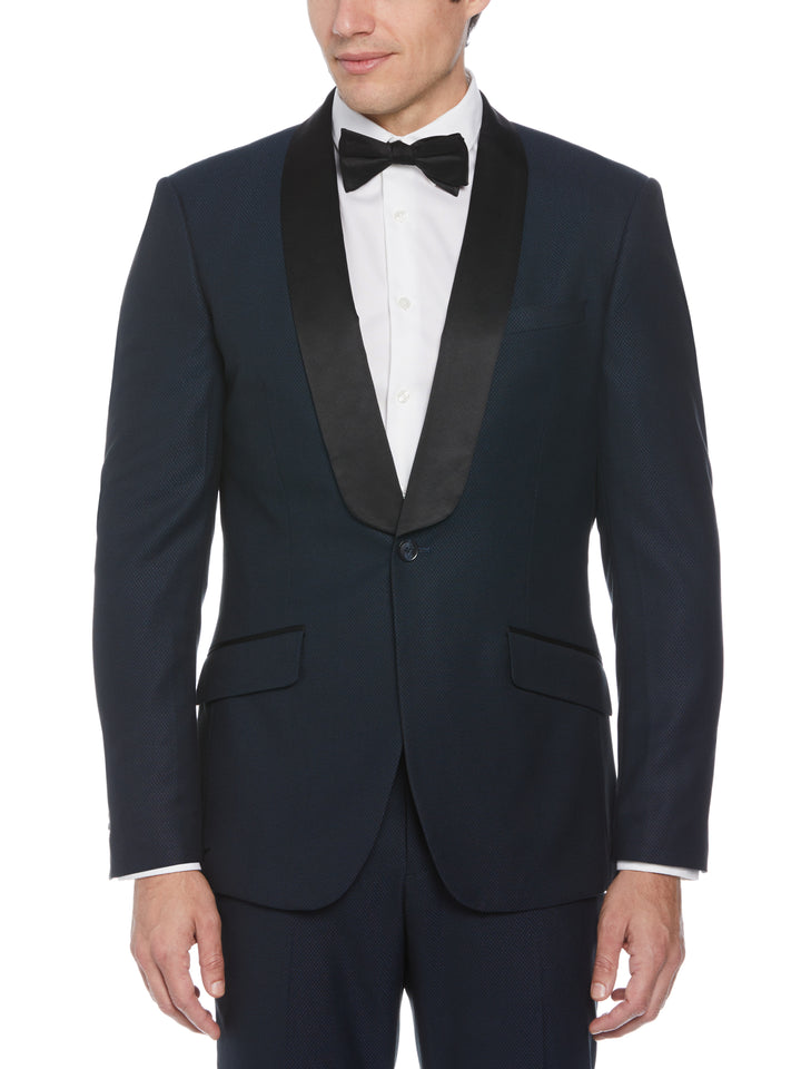 Slim Fit Tuxedo Jacket (Medium Navy)