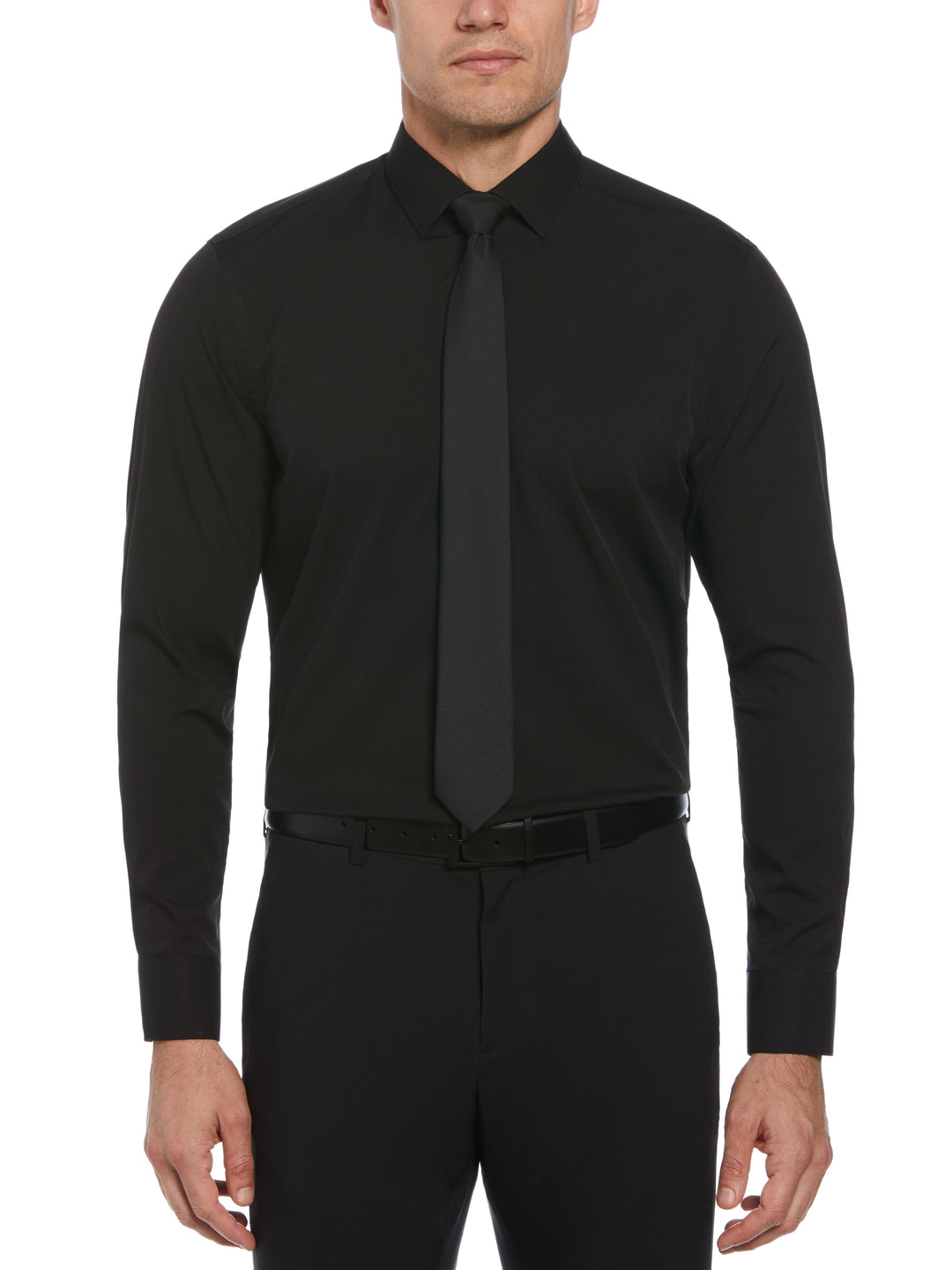 TOTAL STRETCH MODALUX DRESS SHIRT (Black)