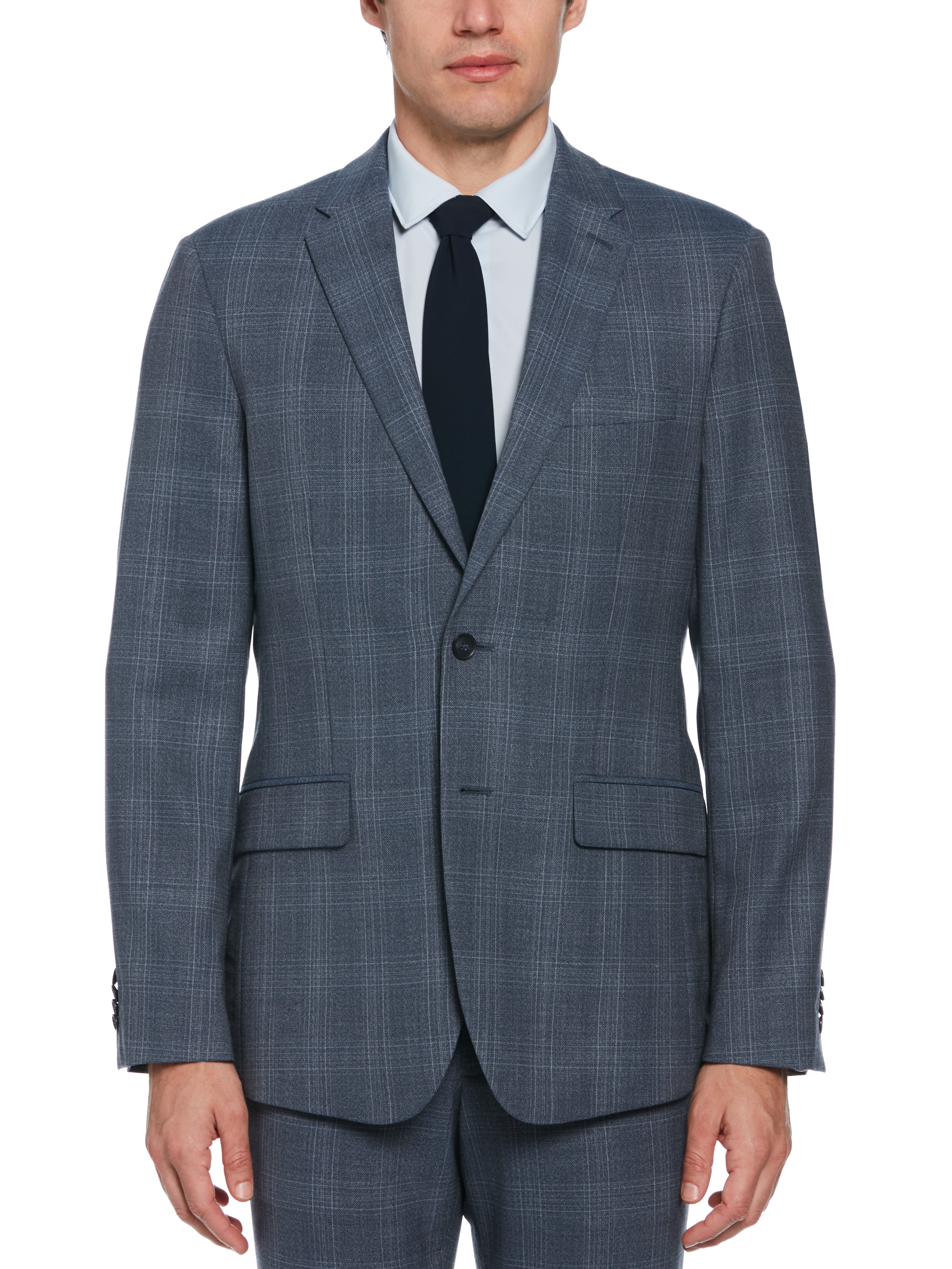 ジャケット・アウター 00s PERRY ELLIS fly front wool jacket Perry-Ellis-mens-Slim-Fit-Wool