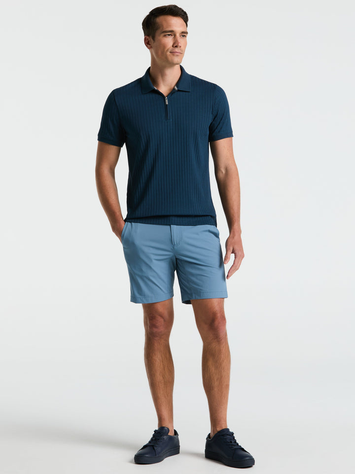 Stretch Solid Tech Short (Coronet Blue)