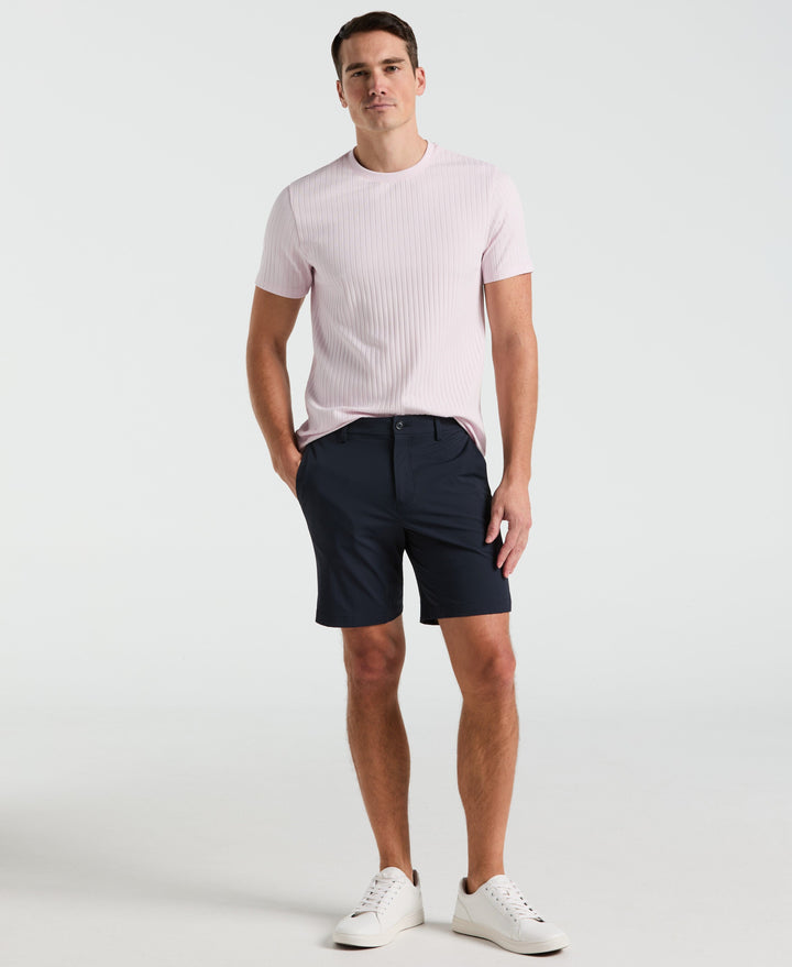 Stretch Solid Tech Short (Dark Sapphire)