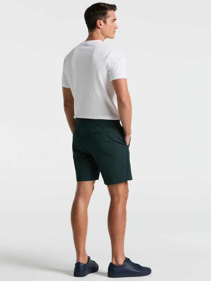 Stretch Solid Tech Short (Magical Forest)