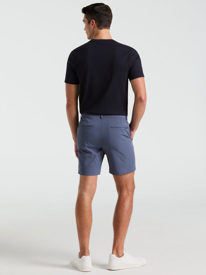 Stretch Solid Tech Short (Vintage Indigo)