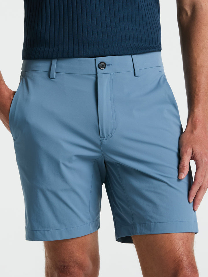 Stretch Solid Tech Short (Coronet Blue)