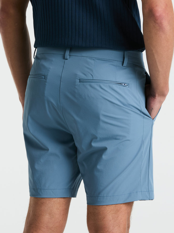 Stretch Solid Tech Short (Coronet Blue)