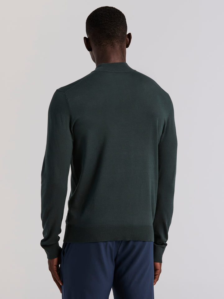 Tech Mock Neck Pullover Sweater (Magical Forest)