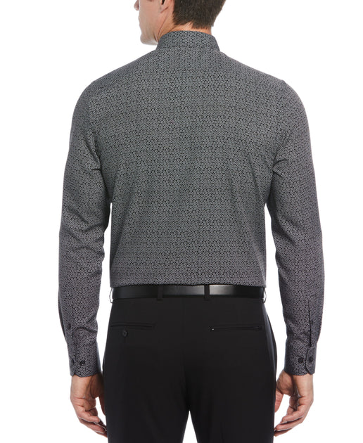 Total Stretch Slim Fit Performance Dress Shirt | Perry Ellis