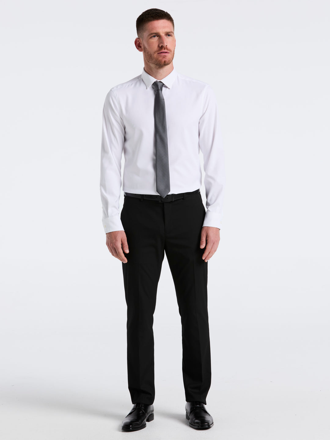 Very Slim Fit Stretch Tuxedo Pant (Black)