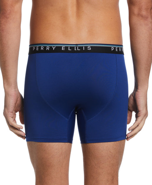 thumbnail image 2 of Perry Ellis Men's Bamboo Socks 4-Pack - Ultra Soft Moisture-Wicking Dress Socks 2 of 11