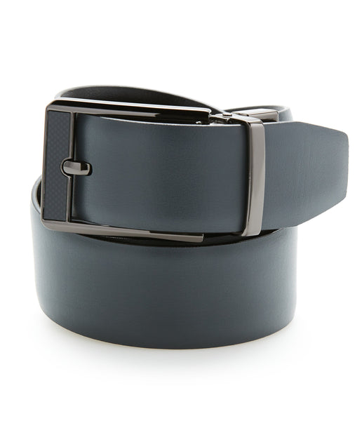 Carbon Leather Reversible Belt